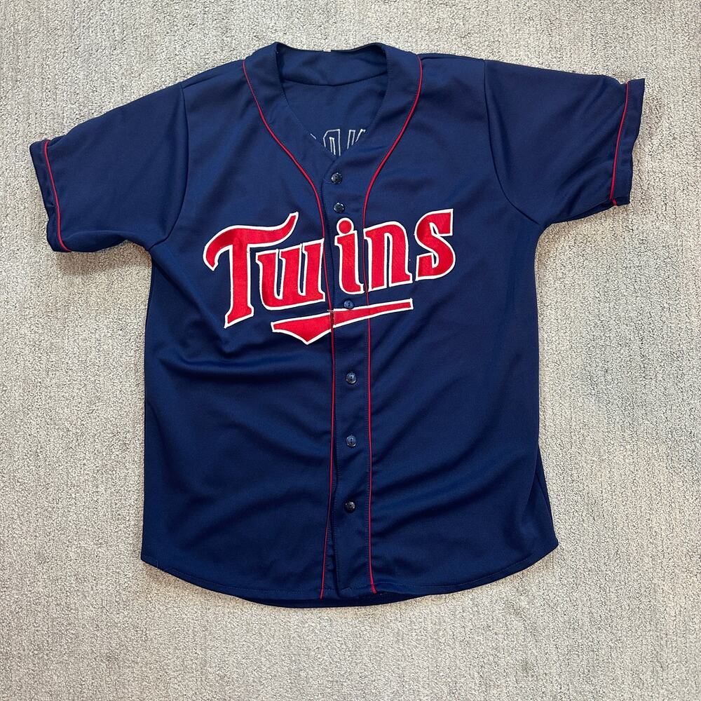 Vintage Minnesota Twins Minnie Mendoza Number 8 Baseball Jersey